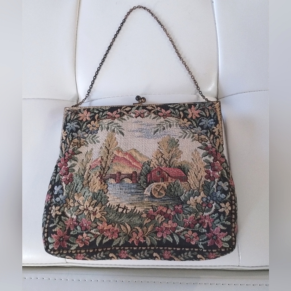 Vintage Antique Made in France Walbourg Purse